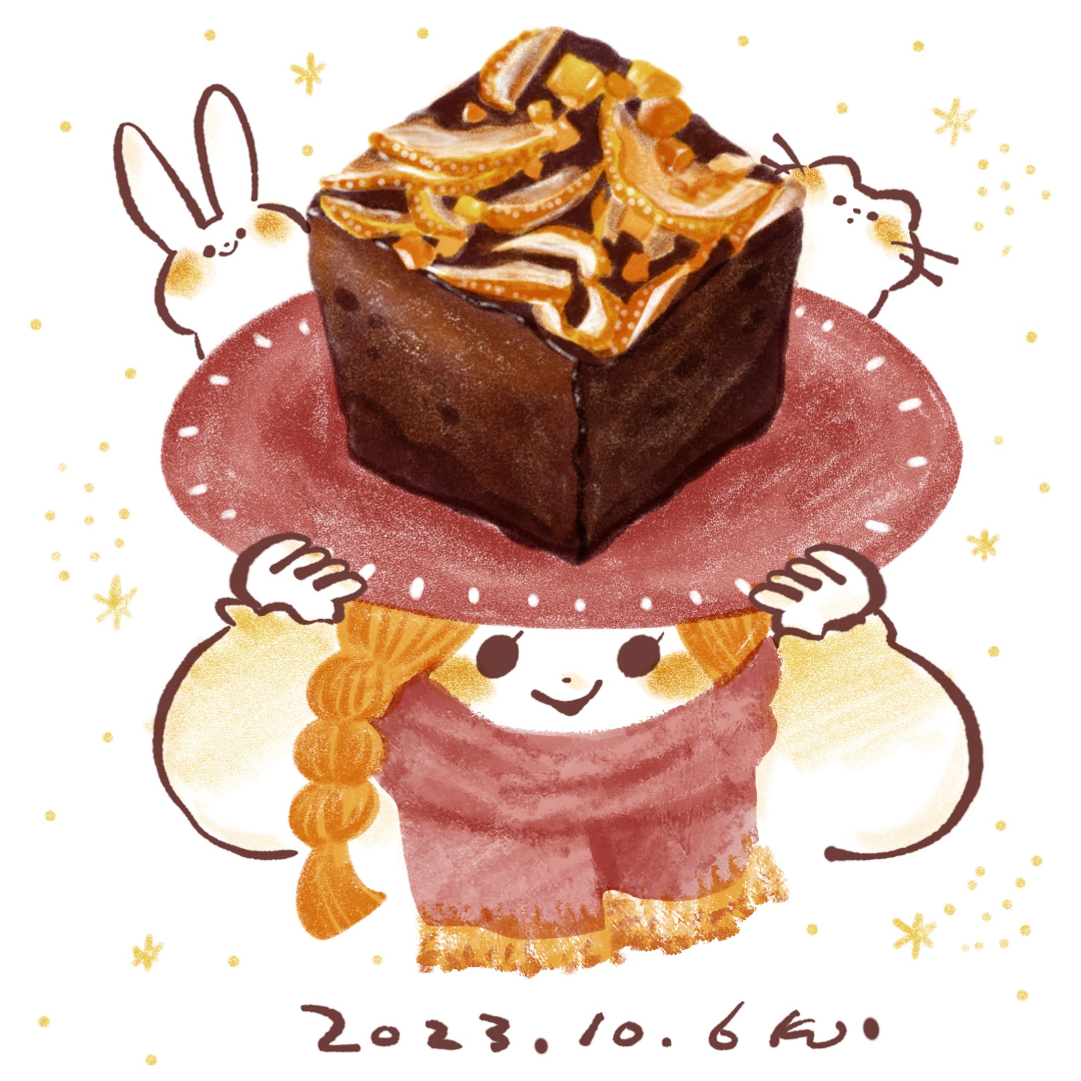 差し入れのブラウニー-1
