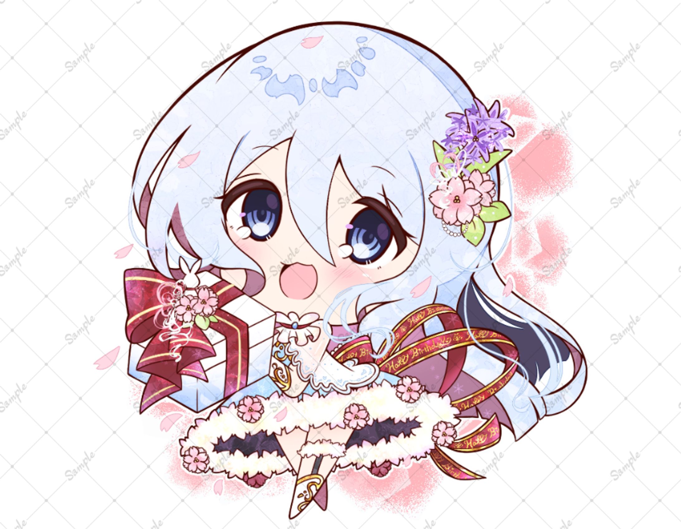 ［お名前非公開］お誕生日お祝いイラスト-1