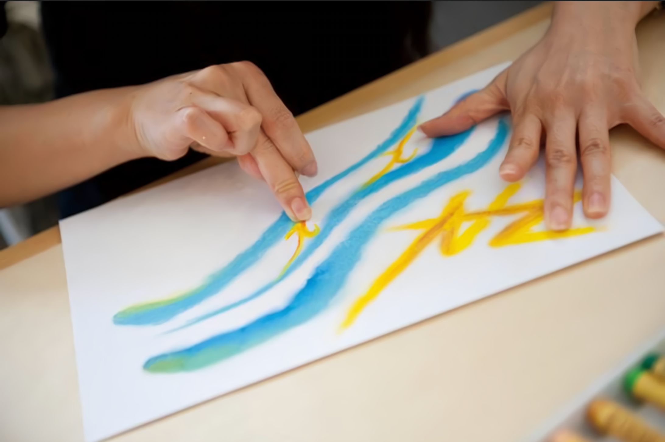 ねいろアート講座『名前や言葉から抽象画を描こう！』-1