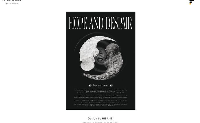 Poster ｜Hope and Despair