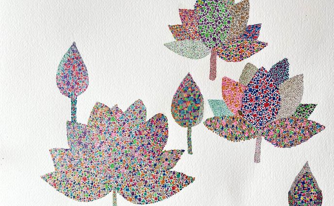 画家、トレース