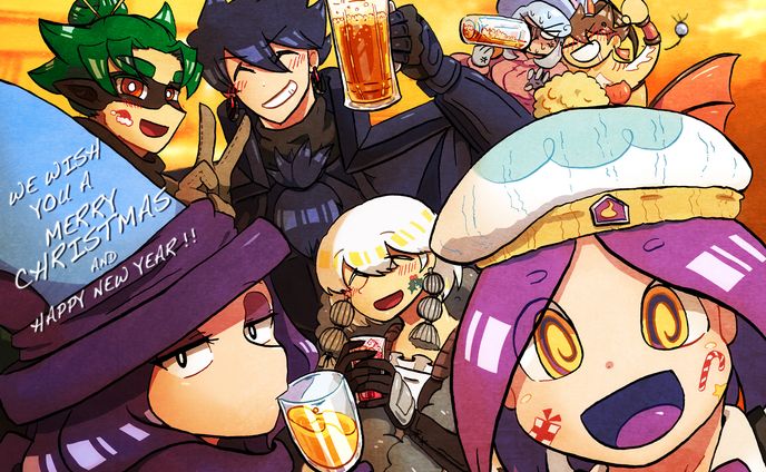 二次創作2021年賀状