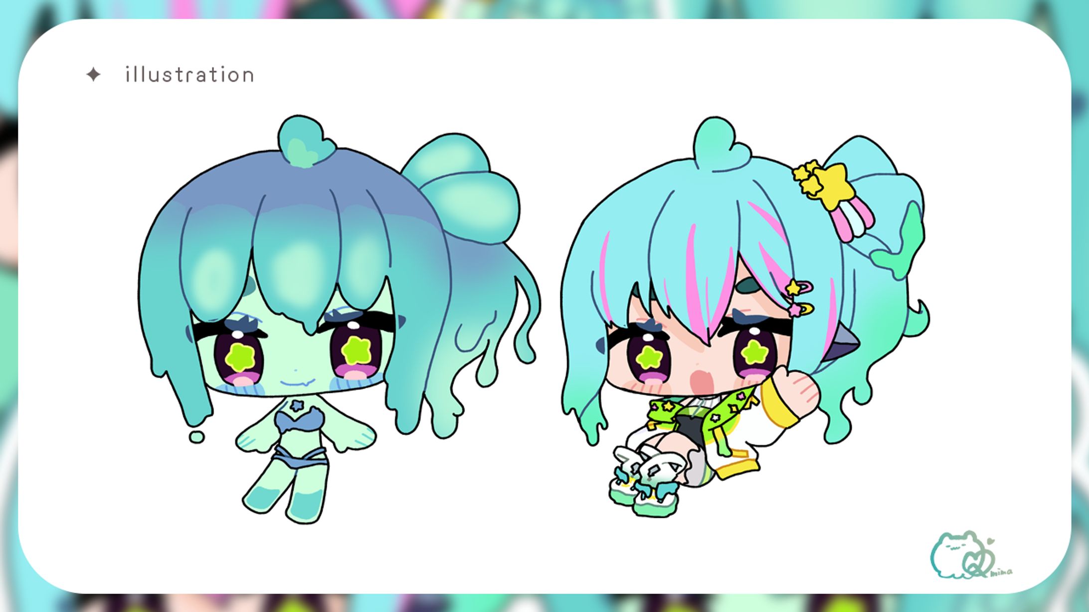 ちびキャライラスト /PiaPI UFO様-1