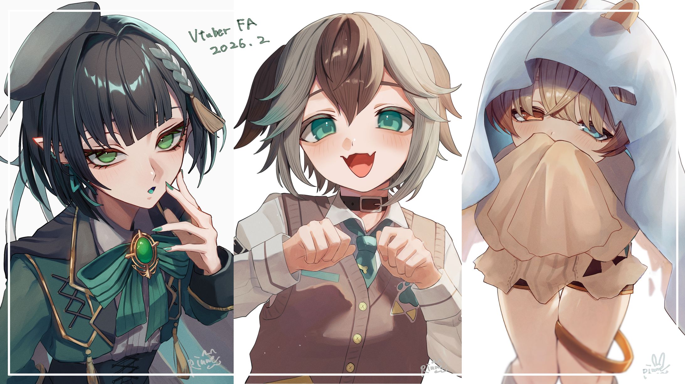 ファンアート Vtuber-1