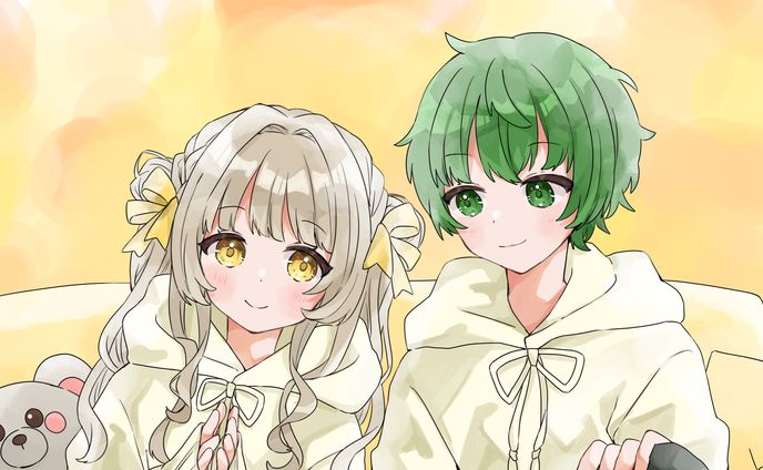 一枚絵、歌ってみたイラスト