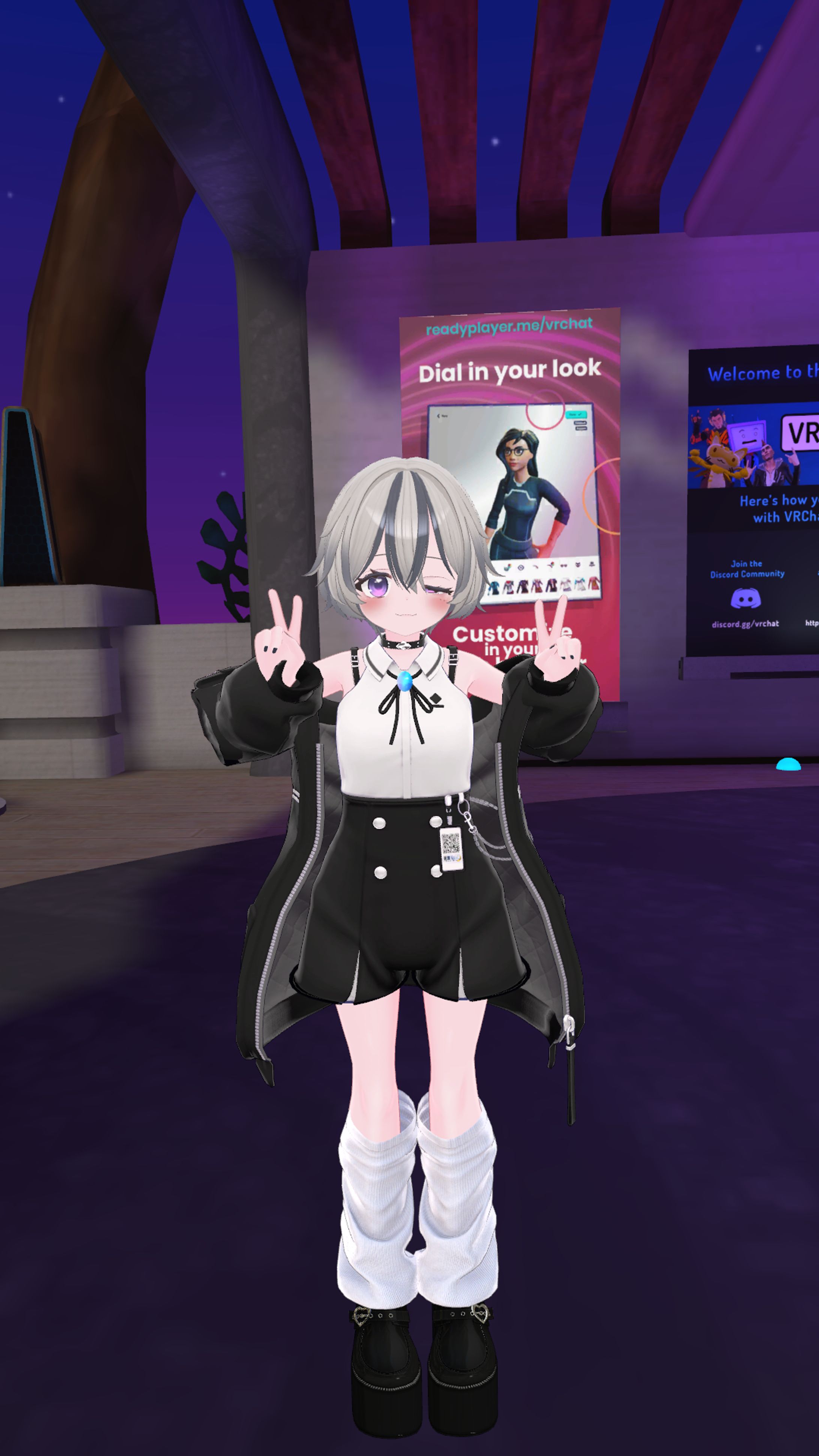 VRChat用モデル改変-1
