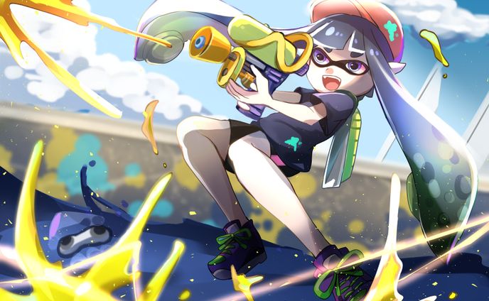 スプラ大会用イラスト