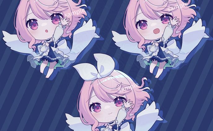 苺咲べりぃ様ミニキャライラスト
