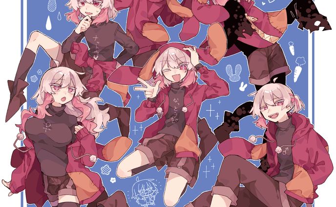 複数人イラスト