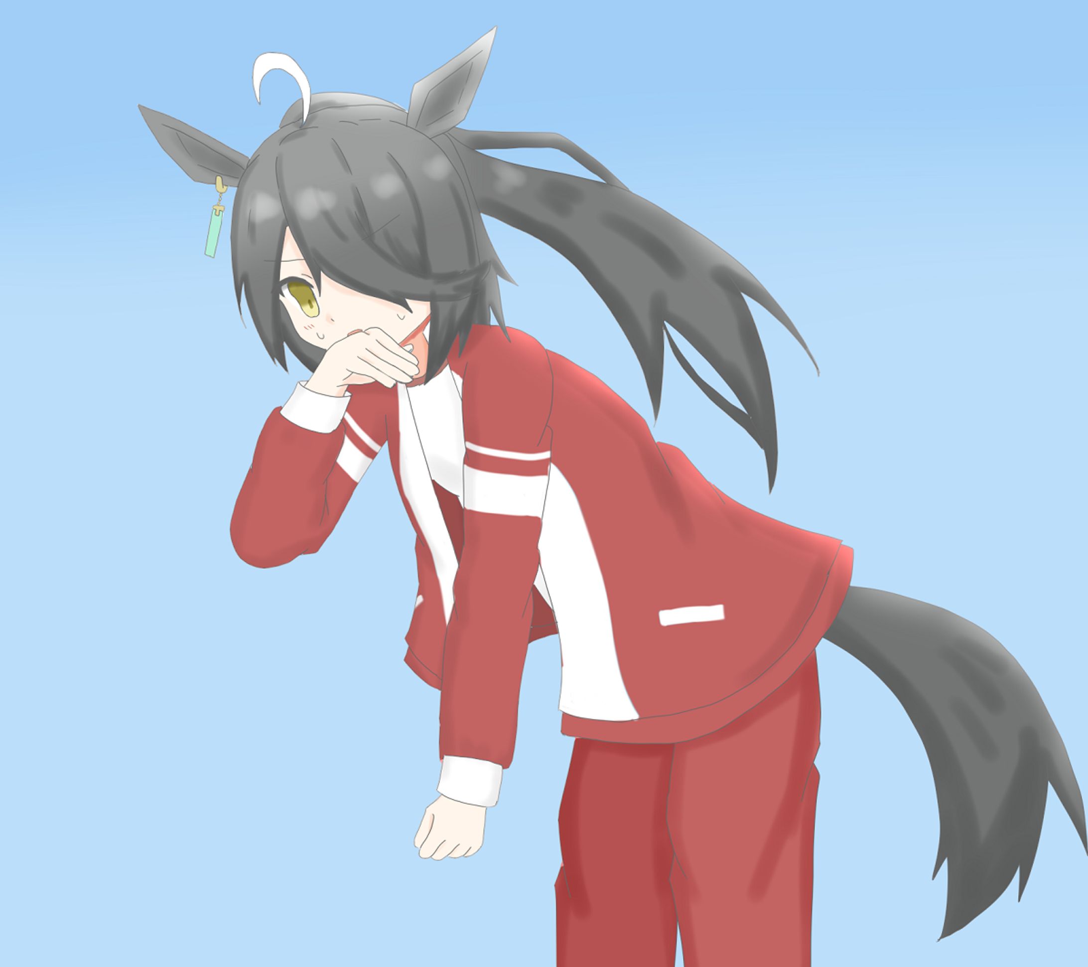 【二次創作】ウマ娘_マンハッタンカフェ-1