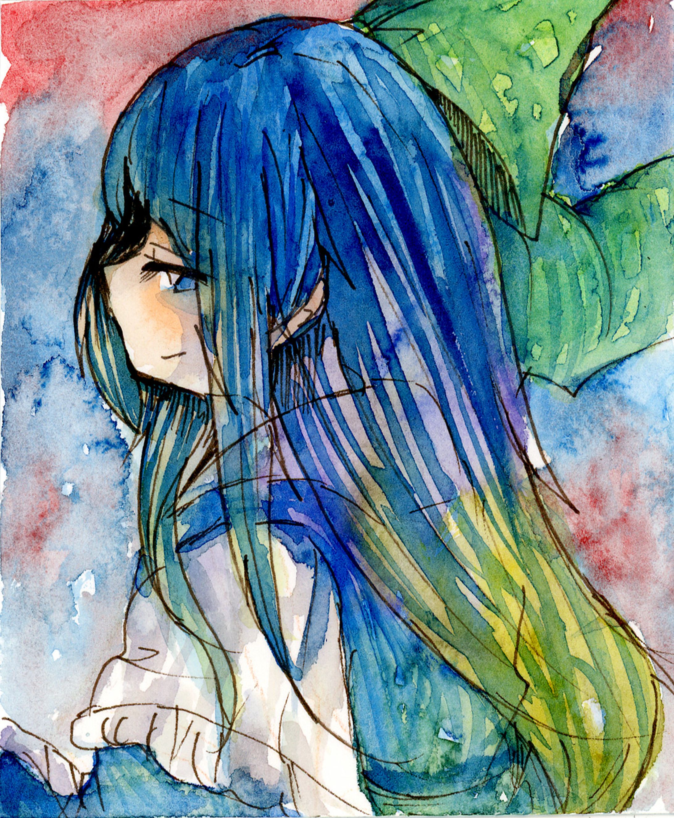 水彩絵-1