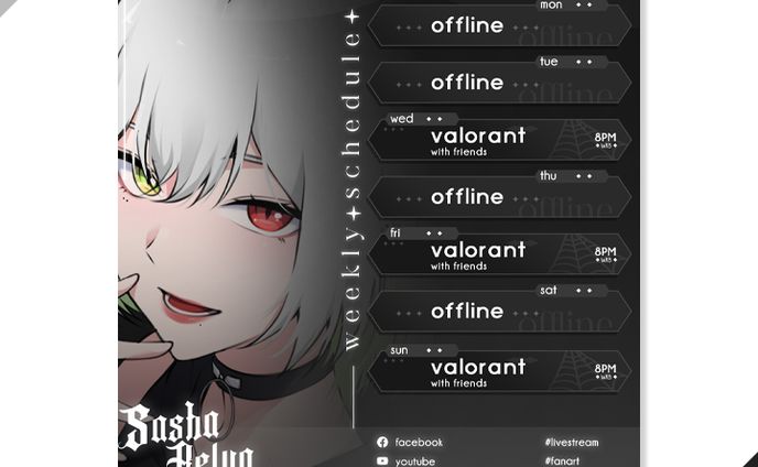 Shasa Belva Schedule