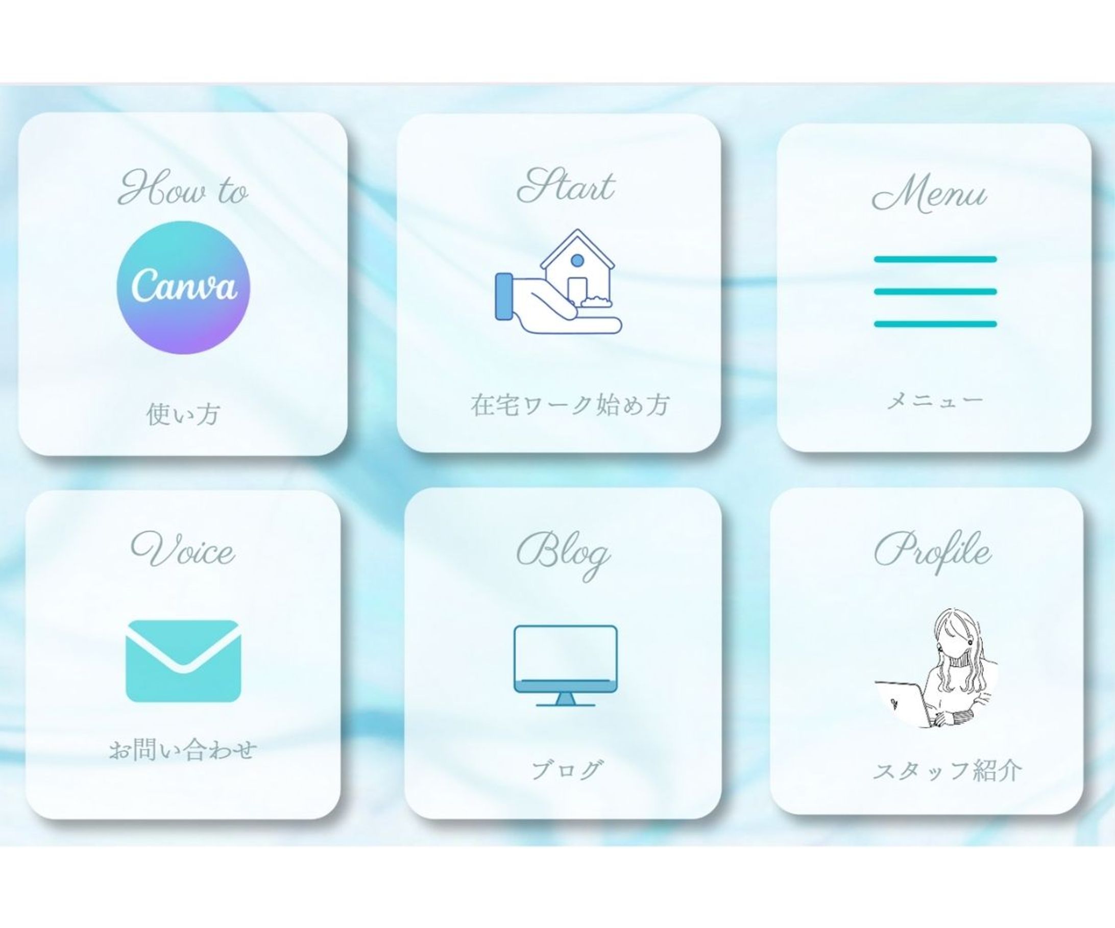lineリッチメニュー　Canvaの使い方-1