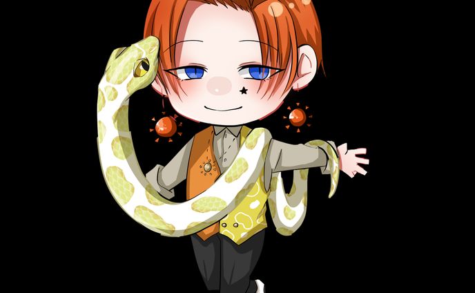 イラスト・デザイン、創作男子