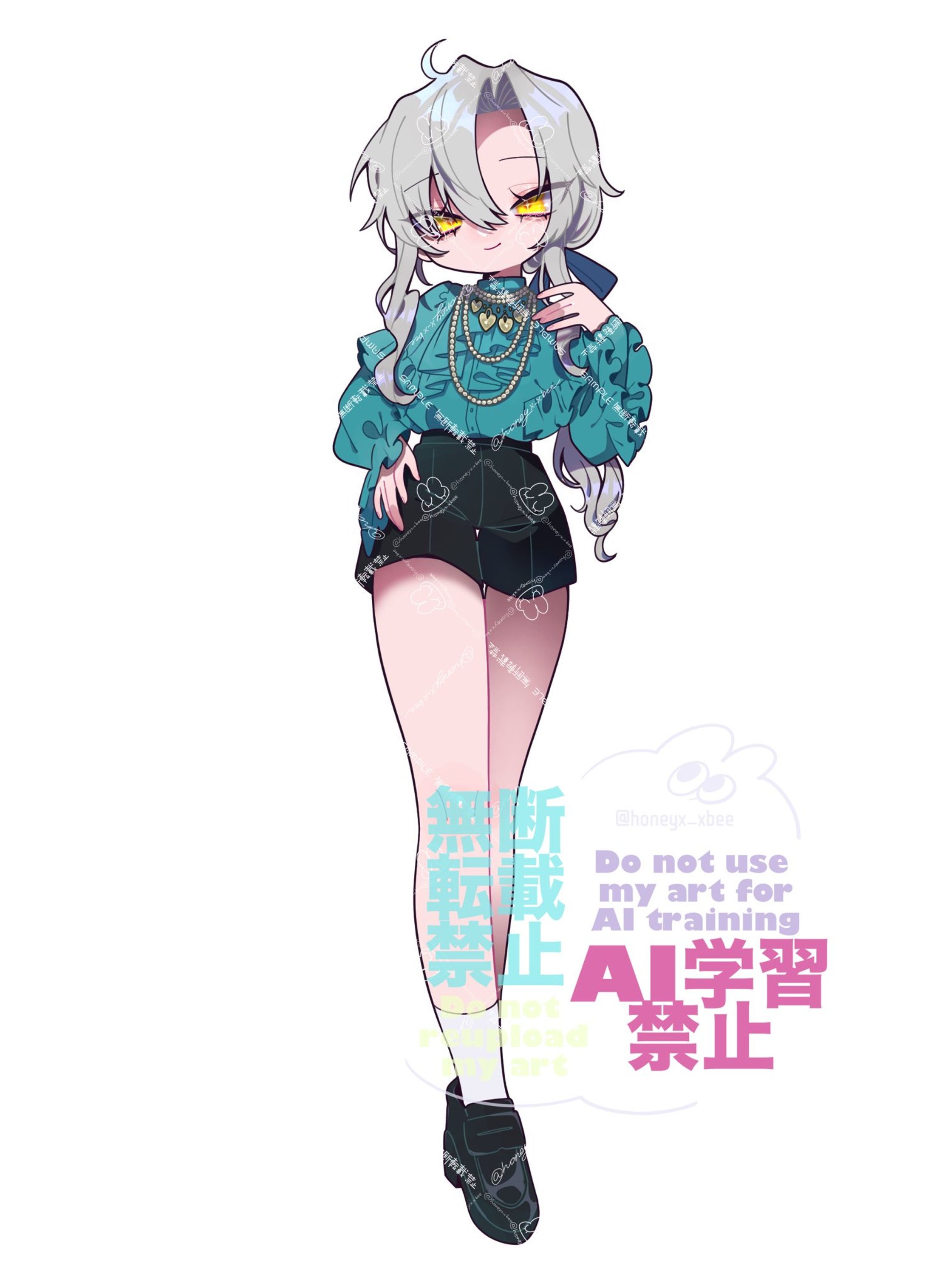 Rin.*•˚様 アクスタ用イラスト-1