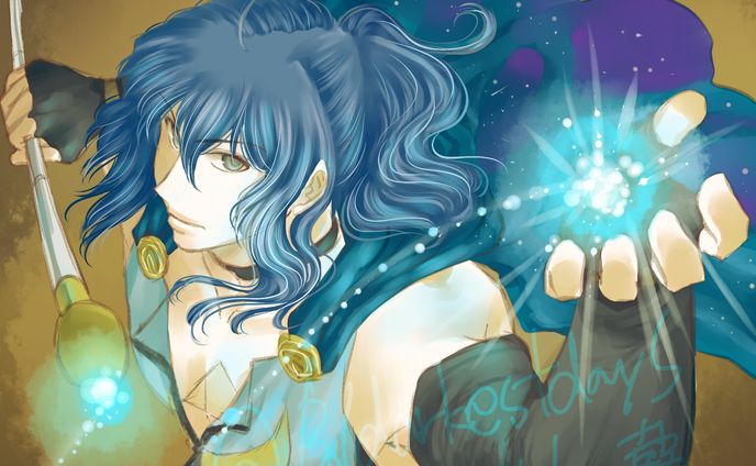 【skeb】OC：盲目のソーサラー