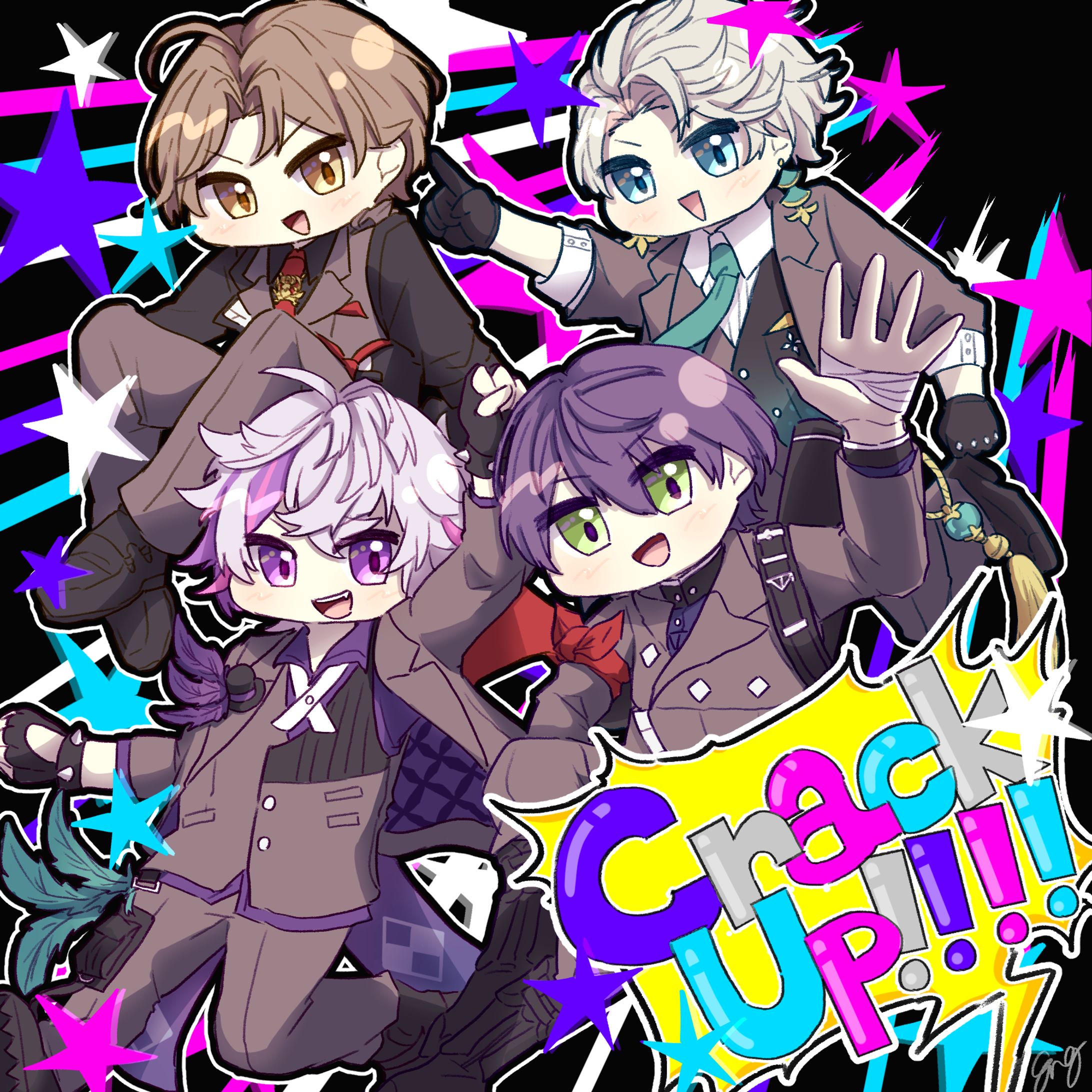 【二次創作】Crack Up!!!!（2022‎年‎4‎月‎13‎日制作）-1