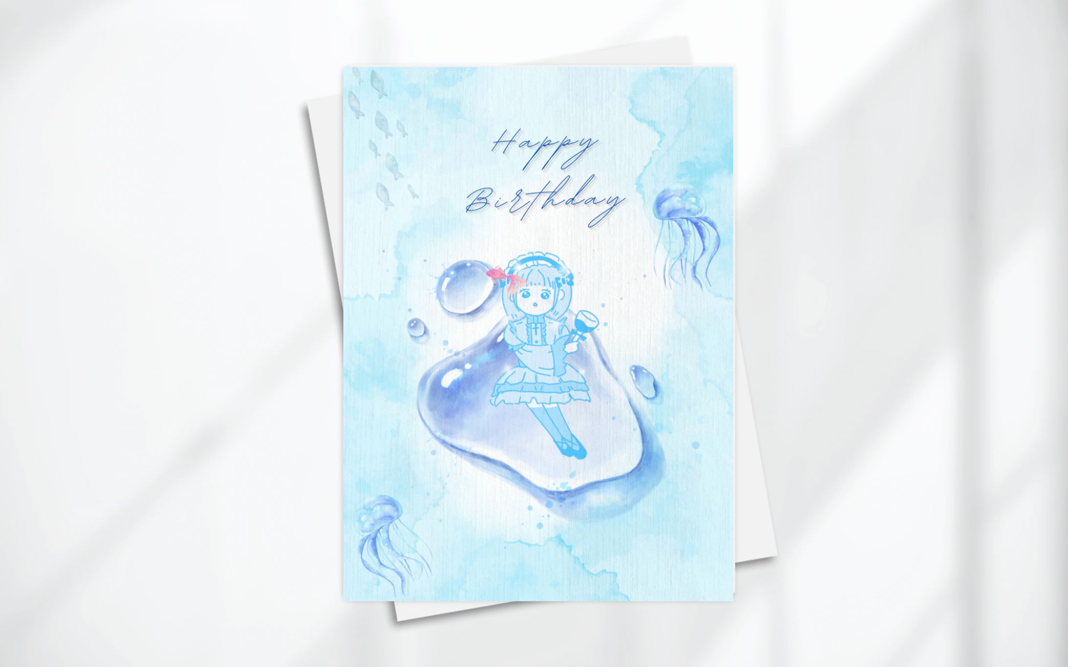 似顔絵|ポストカード-1