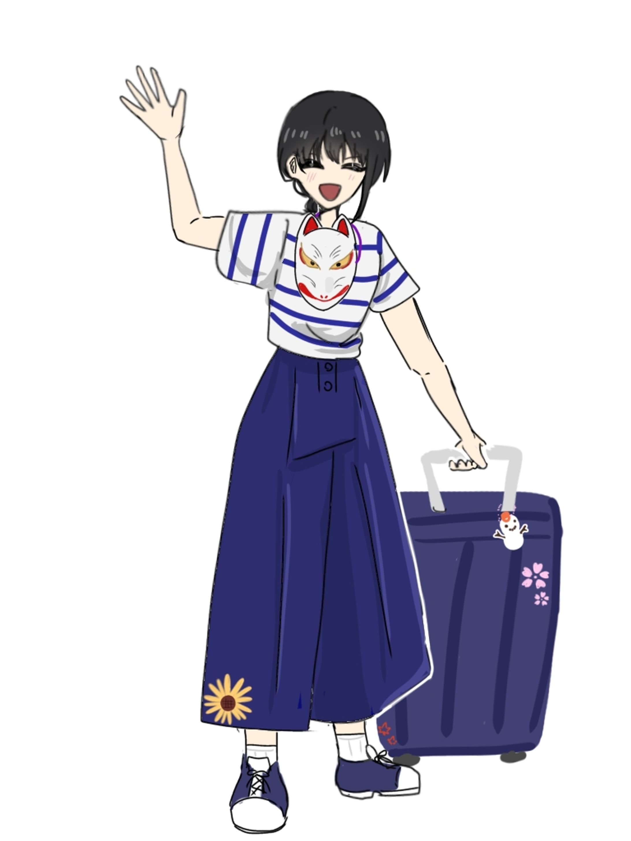 ちょい荒めの立ち絵-1