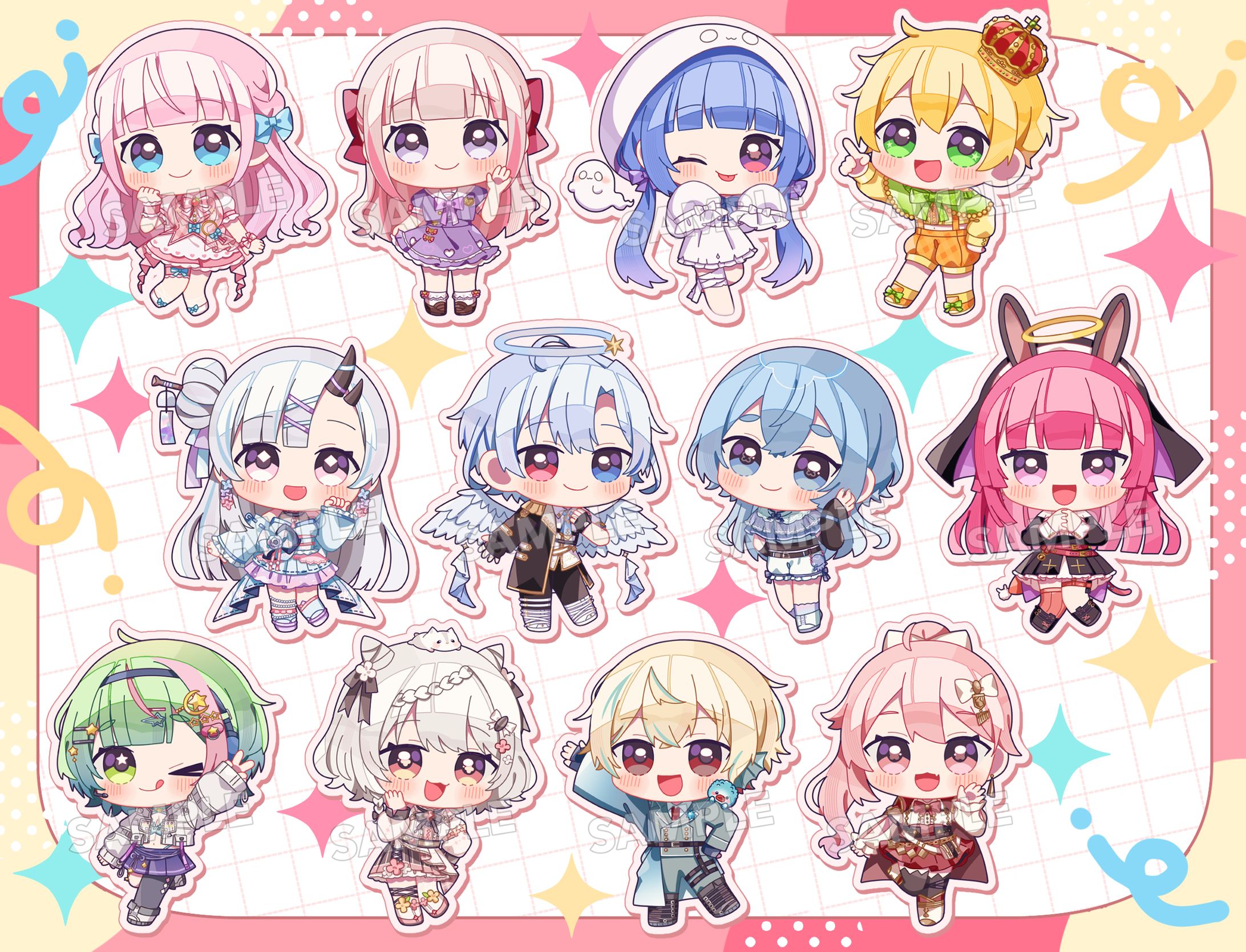 うたたねプロダクション様 ミニキャライラスト-1