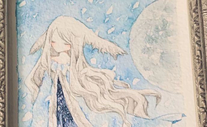 ミニ額《ゆきみちる》