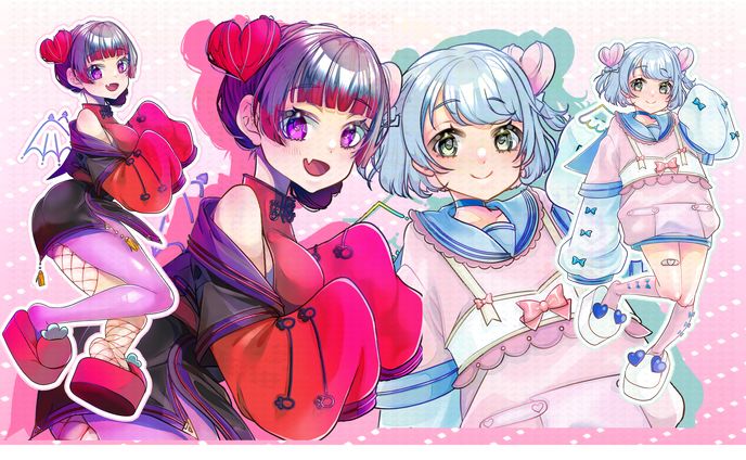 キャラデザ&衣装デザイン