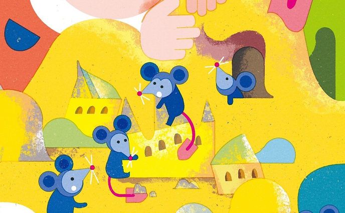 .
ロシトロカ個展
『 SHORT SHORT CAKES』

9/10「お話好きのシャベルネズミ」
長い一枚絵をケーキのように切り分けて小さな物語が生まれました。
.
.
－－－－－－－－－－－－

ロシトロカ個展
『 SHORT SHORT CAKES』

OPA gallery ( @opagallery )
2022 6/24(fri)－6/29(wed)
open11:00 ｰ 19:00(最終日17:00まで)

－－－－－－－－－－－－

#ロシトロカ #lositoloca
#イラスト #イラストレーション
#illust #illustration #illustrator
#illustrationworks #animal
#animalillustration 
#childrenillustration #🐺🐏
#exhibition #個展 #表参道
#gallery

#個展cakes