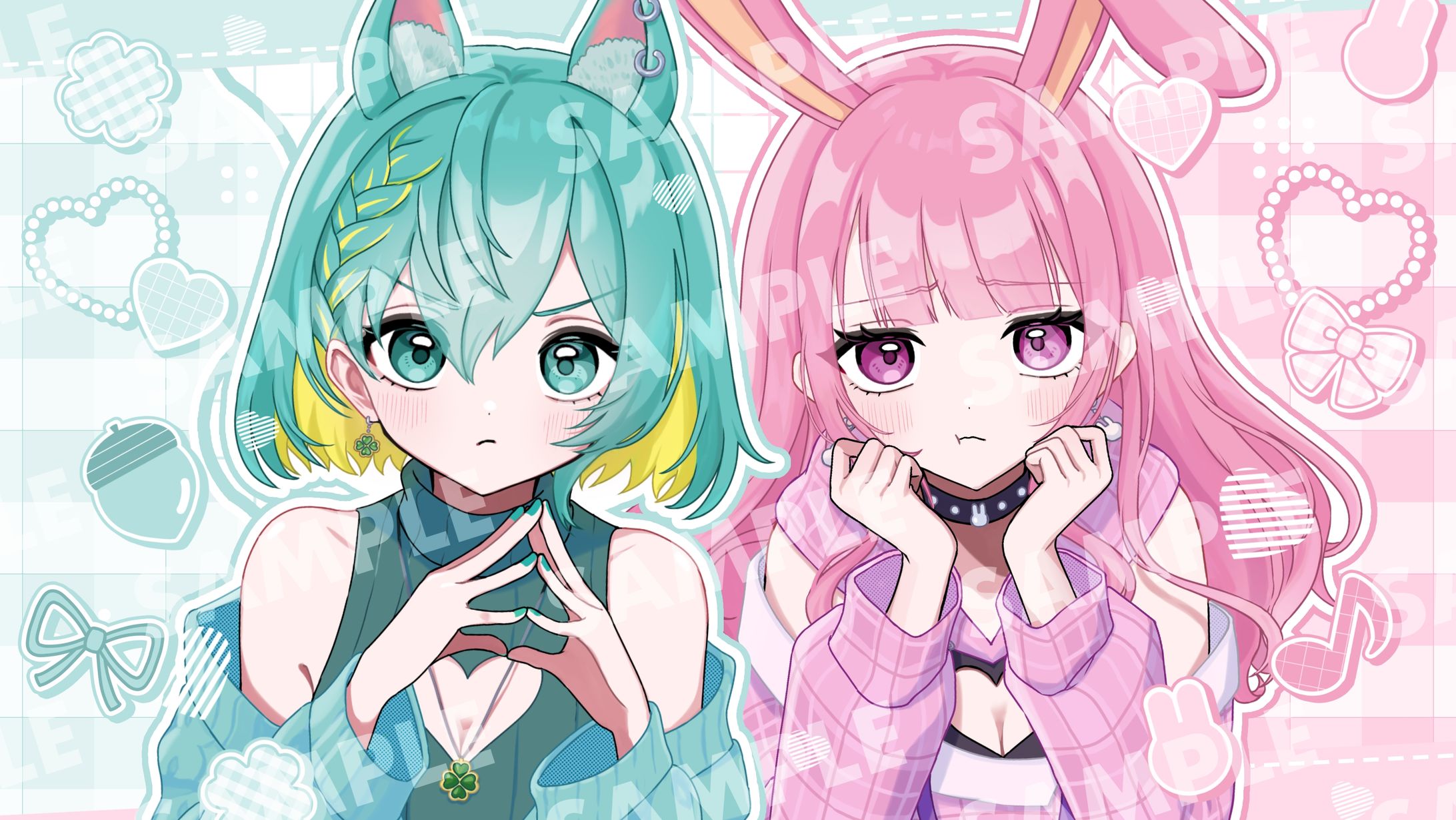 ふわわ♪様 歌ってみたイラスト-1