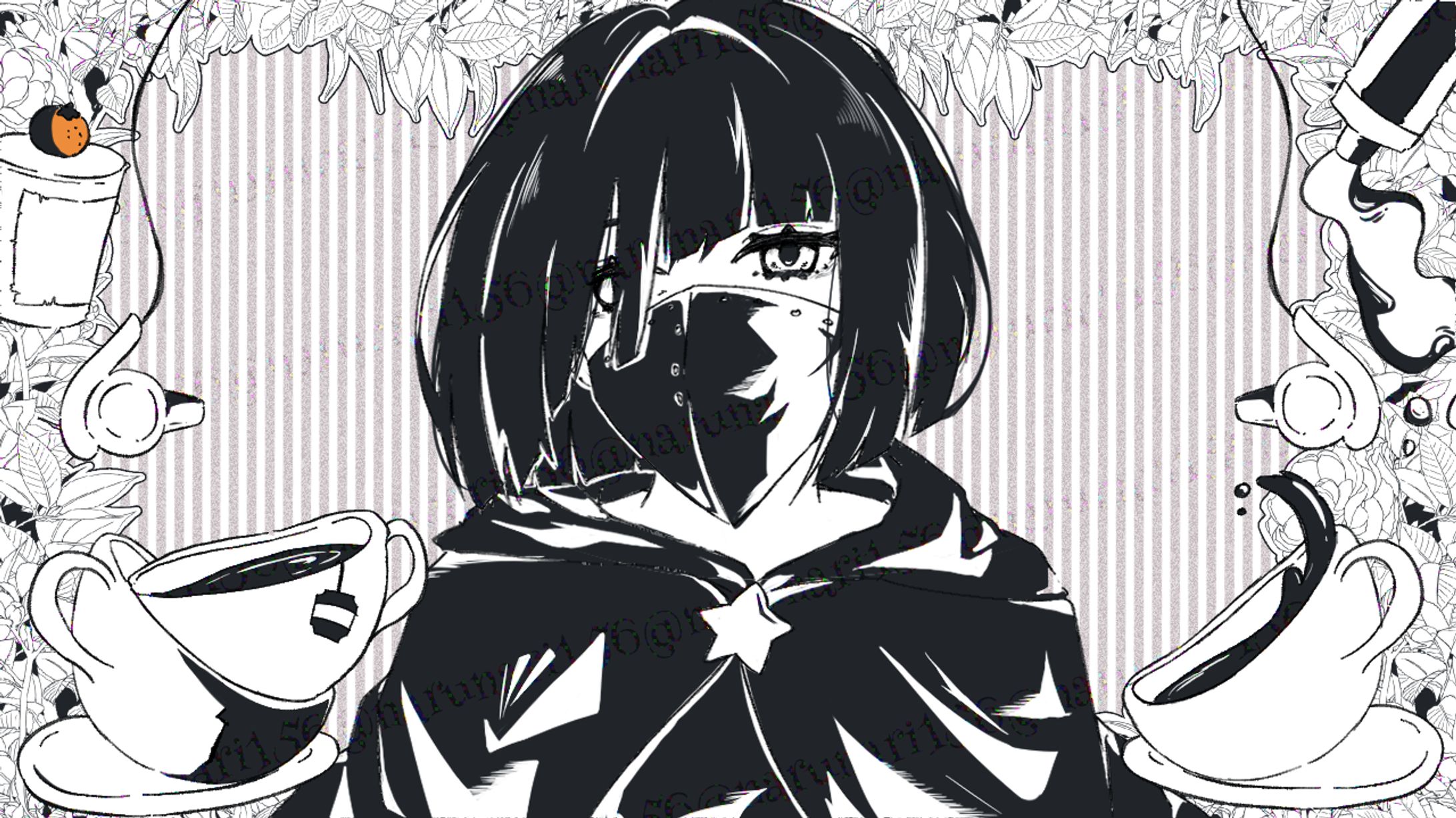 歌ってみたサムネイルイラスト-1