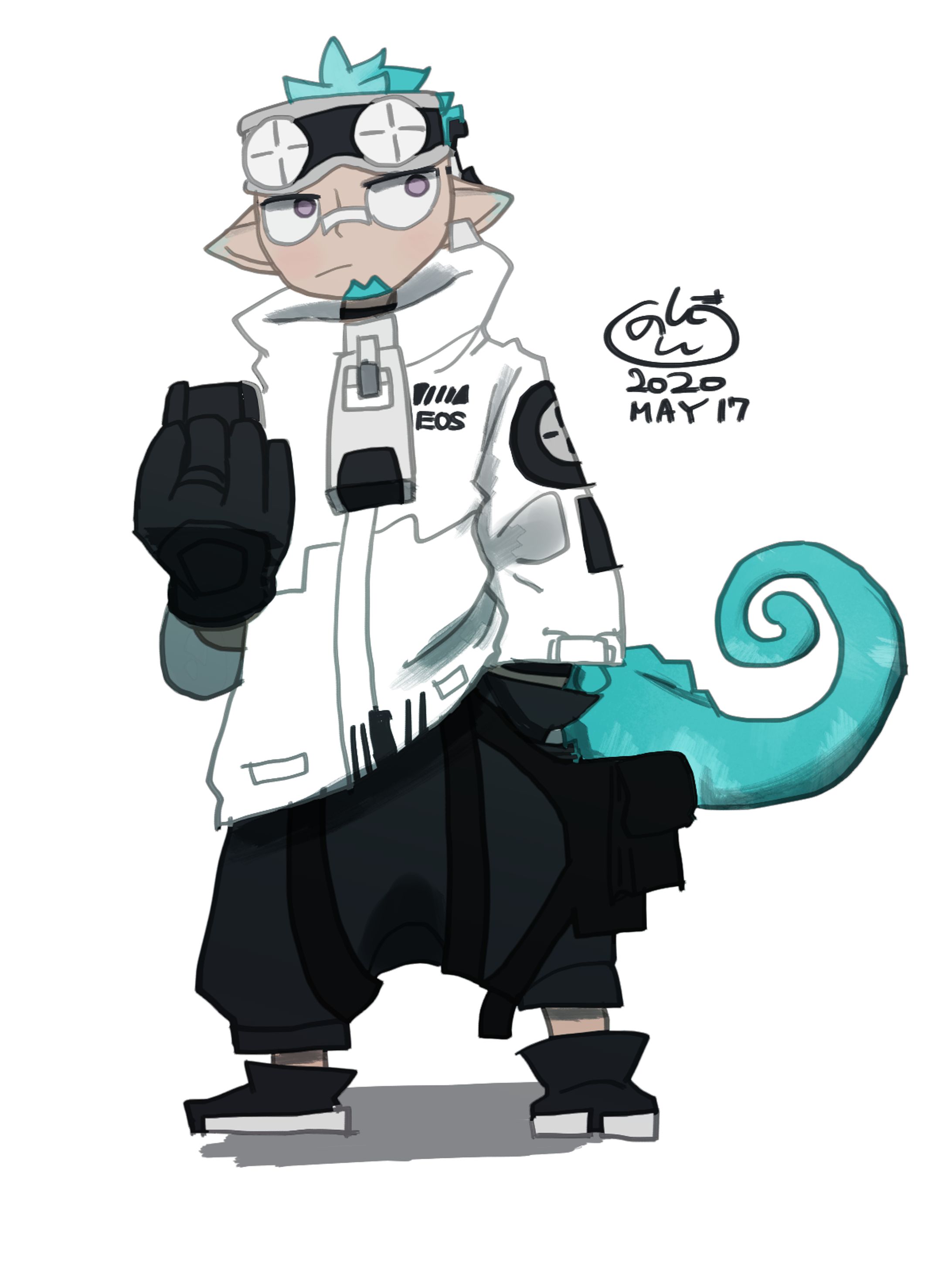 アークナイツ』ファンアート(イーサン)