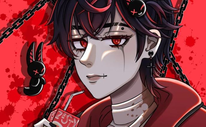 its my new oshi u guys 🪦 

-

u have no idea how much i luv this femboi.

-

-

-

#vshojo #k9kuro #k9fanart #vtuber #fan #art #fanart #illustration #digital #digitalart #csp #clipstudio #clipstudiopaint #artist #artwork #artph