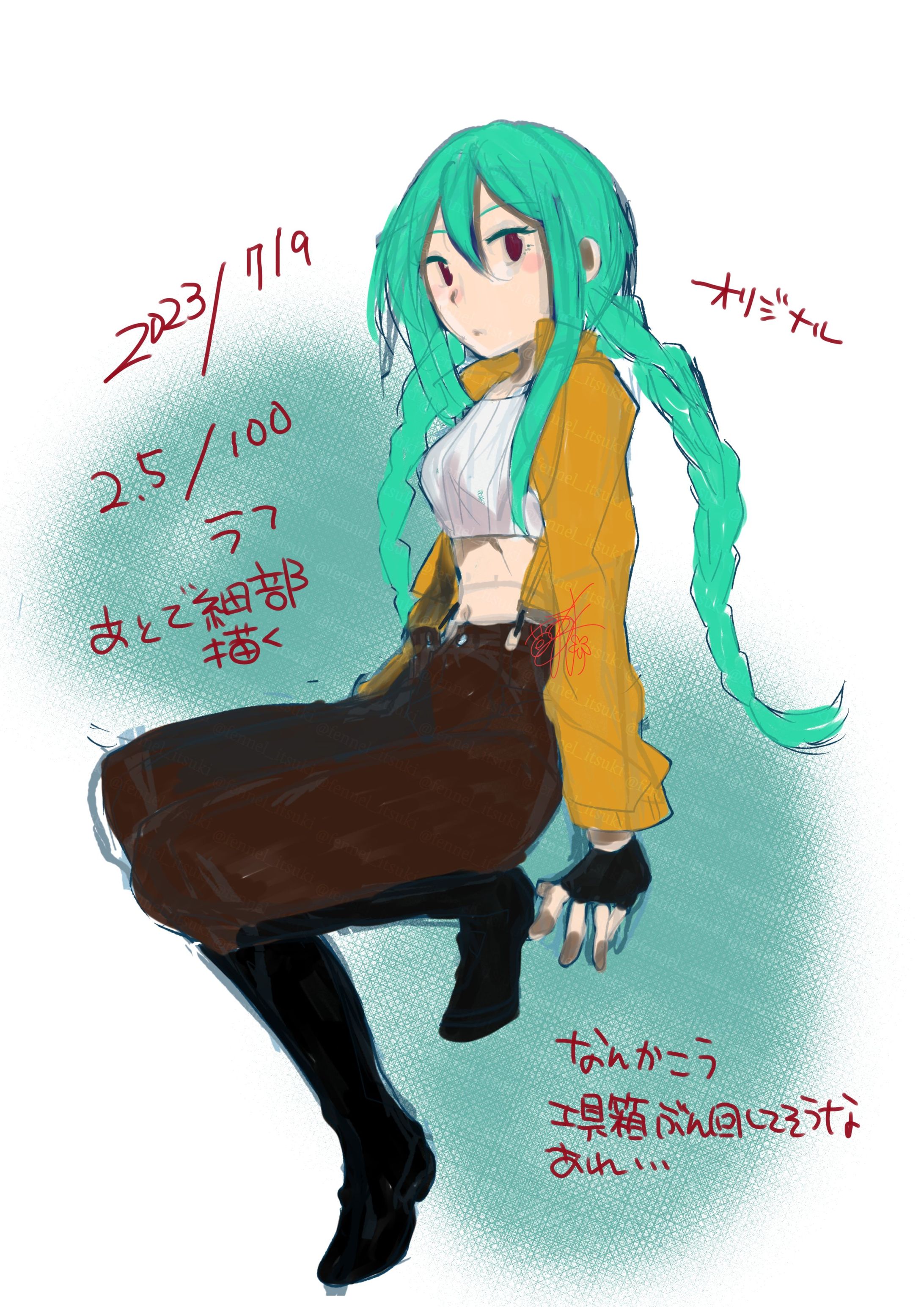 創作 女子-1