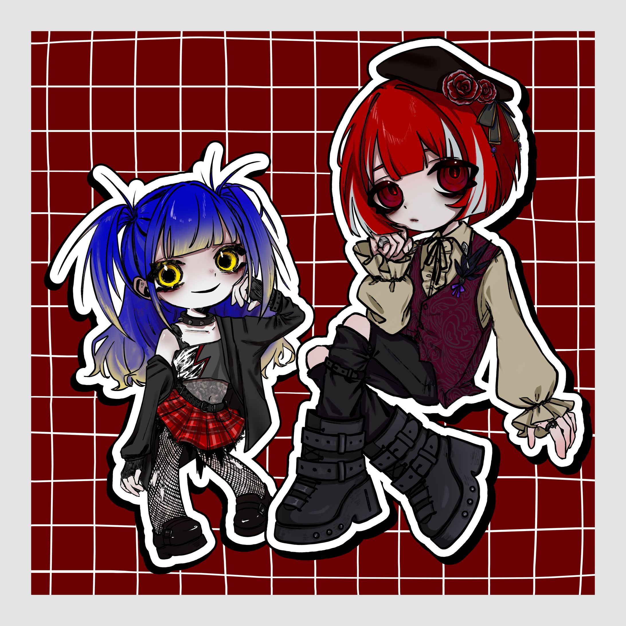 【自主制作】デフォルメキャラクター-1