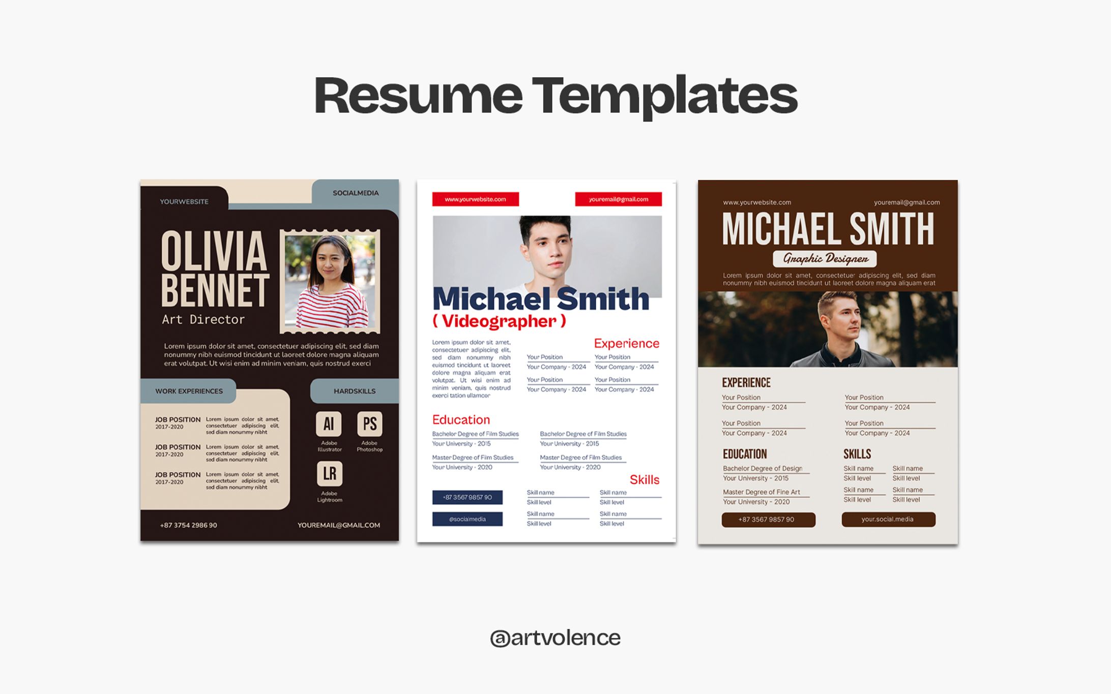 [FREELANCE] Resume Template-1