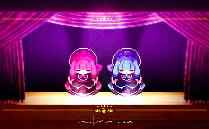 幕を下ろそう、パレードへ/海茶【MVイラスト/ドットアニメーション】