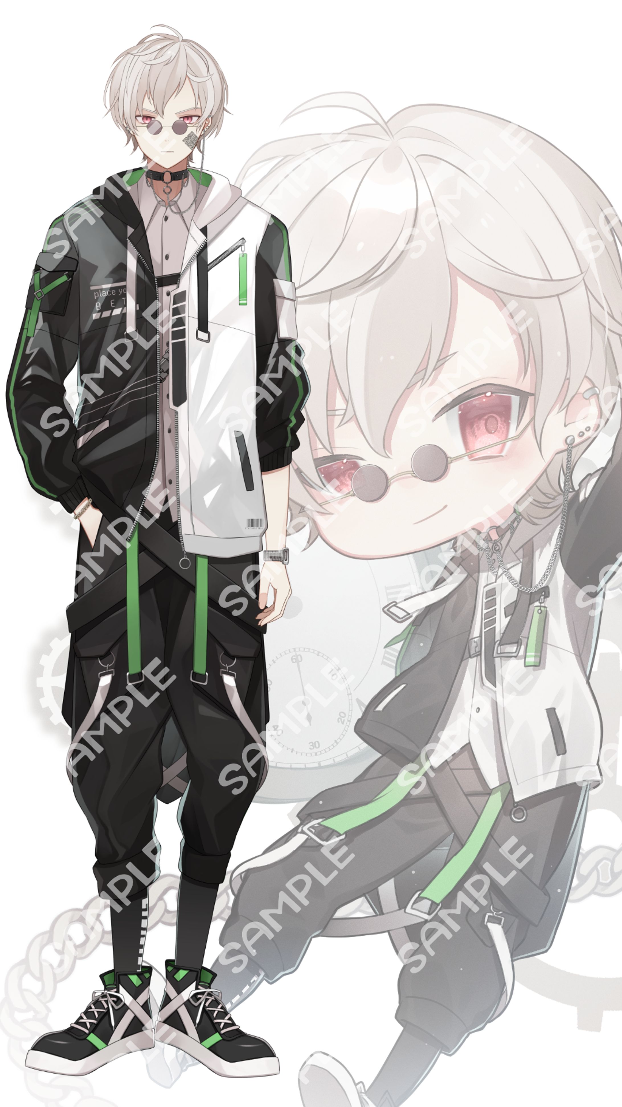 黒洲カケル様 / Live2Dモデル-1