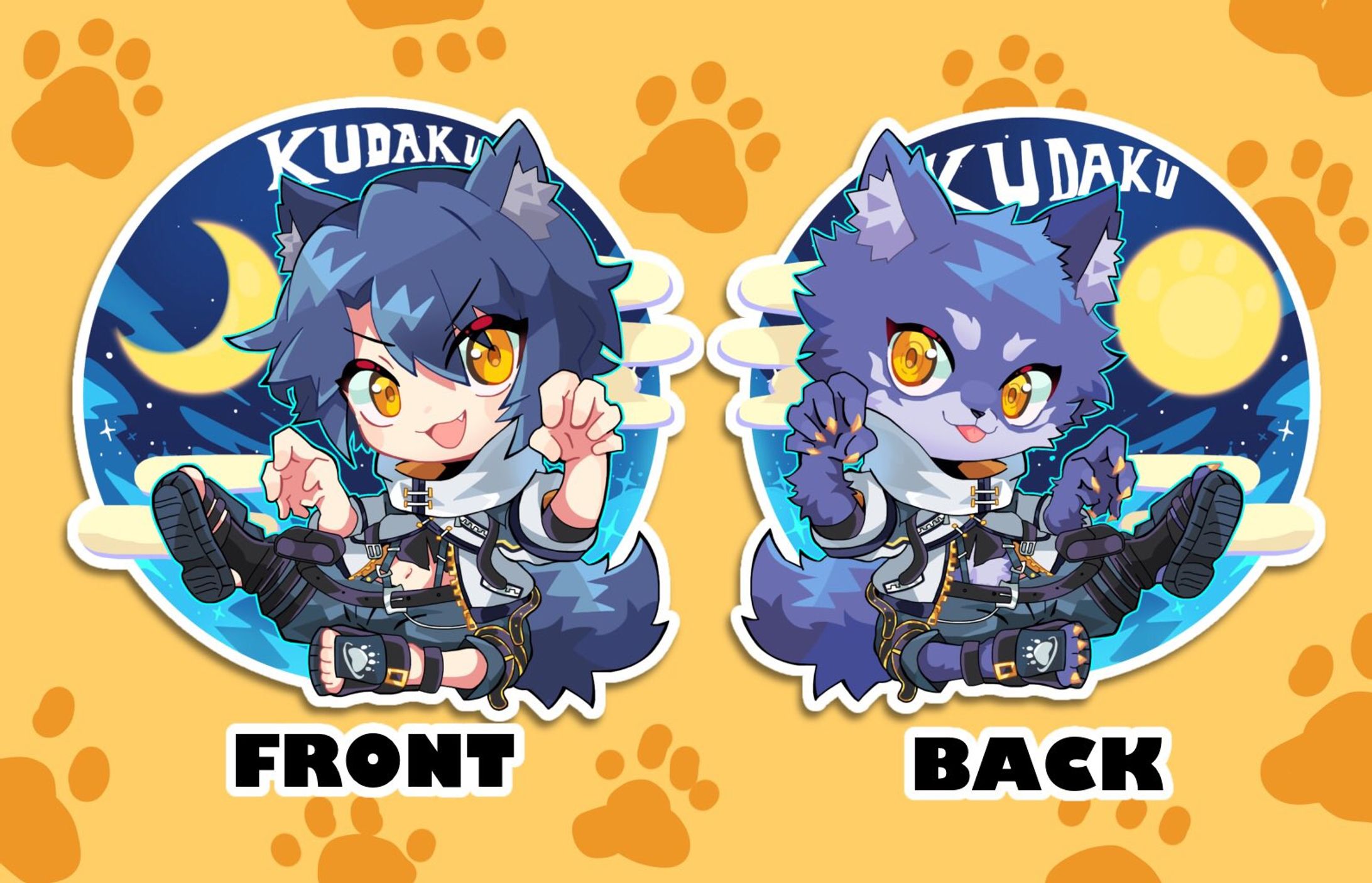 咬昏クダク様１周年記念グッズイラスト-1