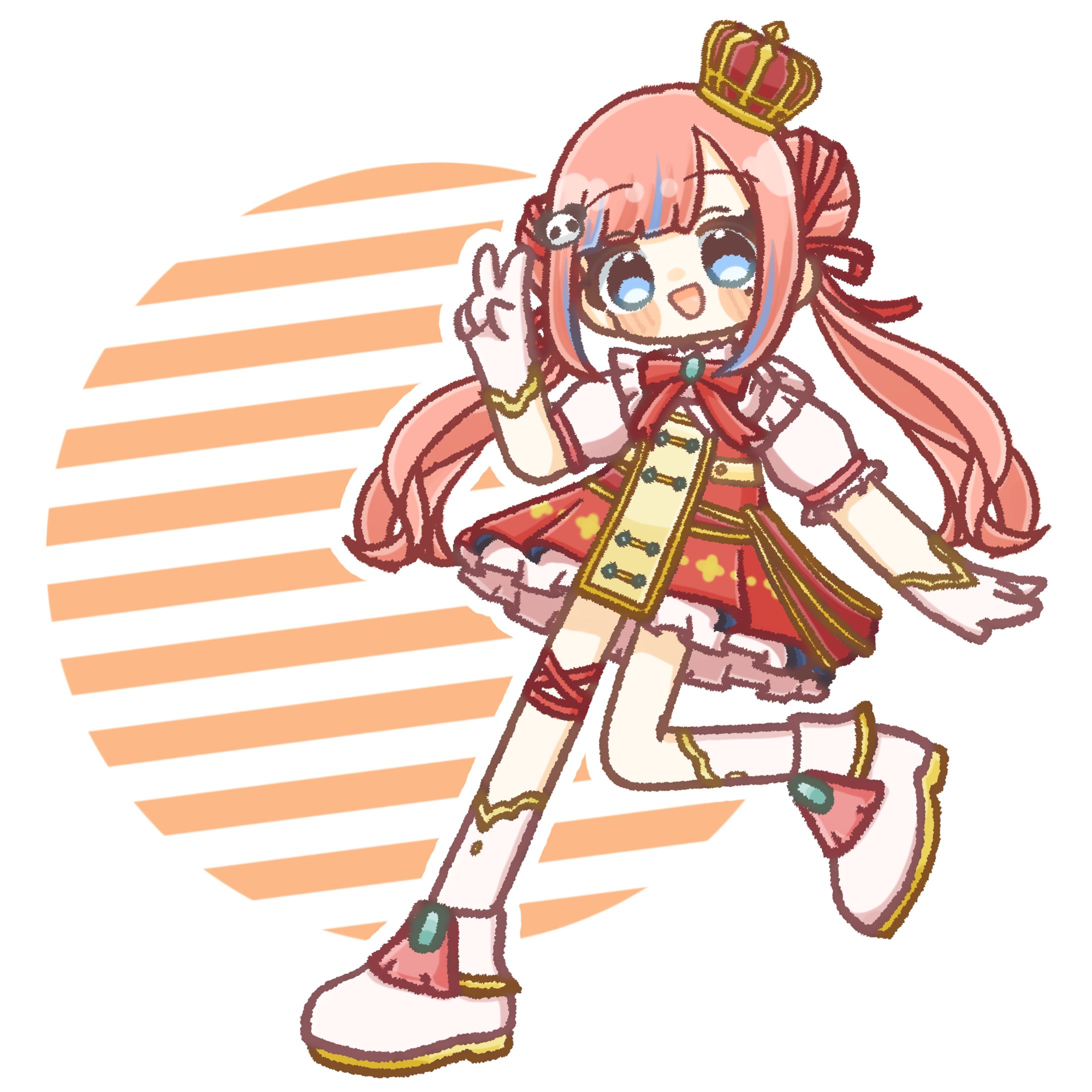 【佐藤らむねさん】デフォルメイラスト【配信者さん】-1