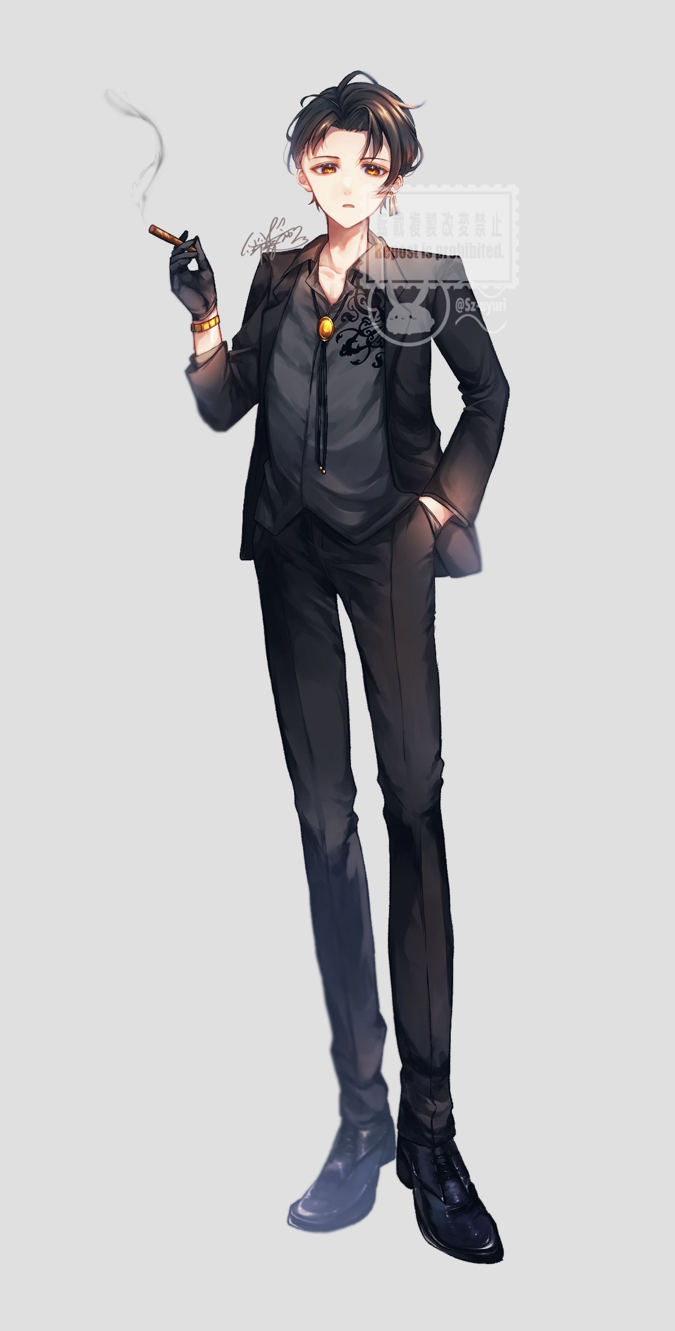 『お仕事』IRIAM立ち絵（Aurelia様）-1