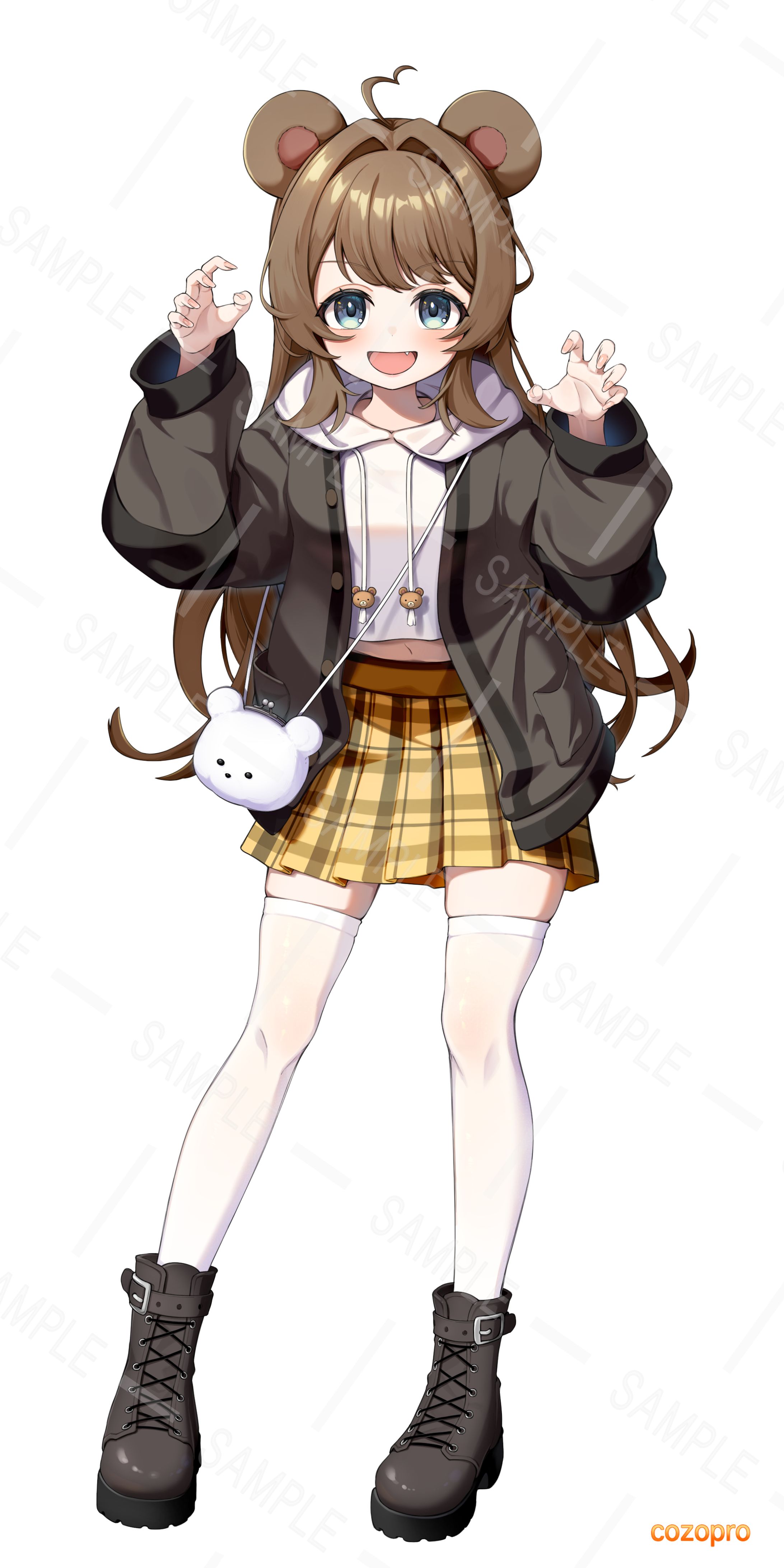 【commission】熊白もゆ様(cozopro所属)-1