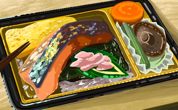 とあるスーパーの西京焼き弁当