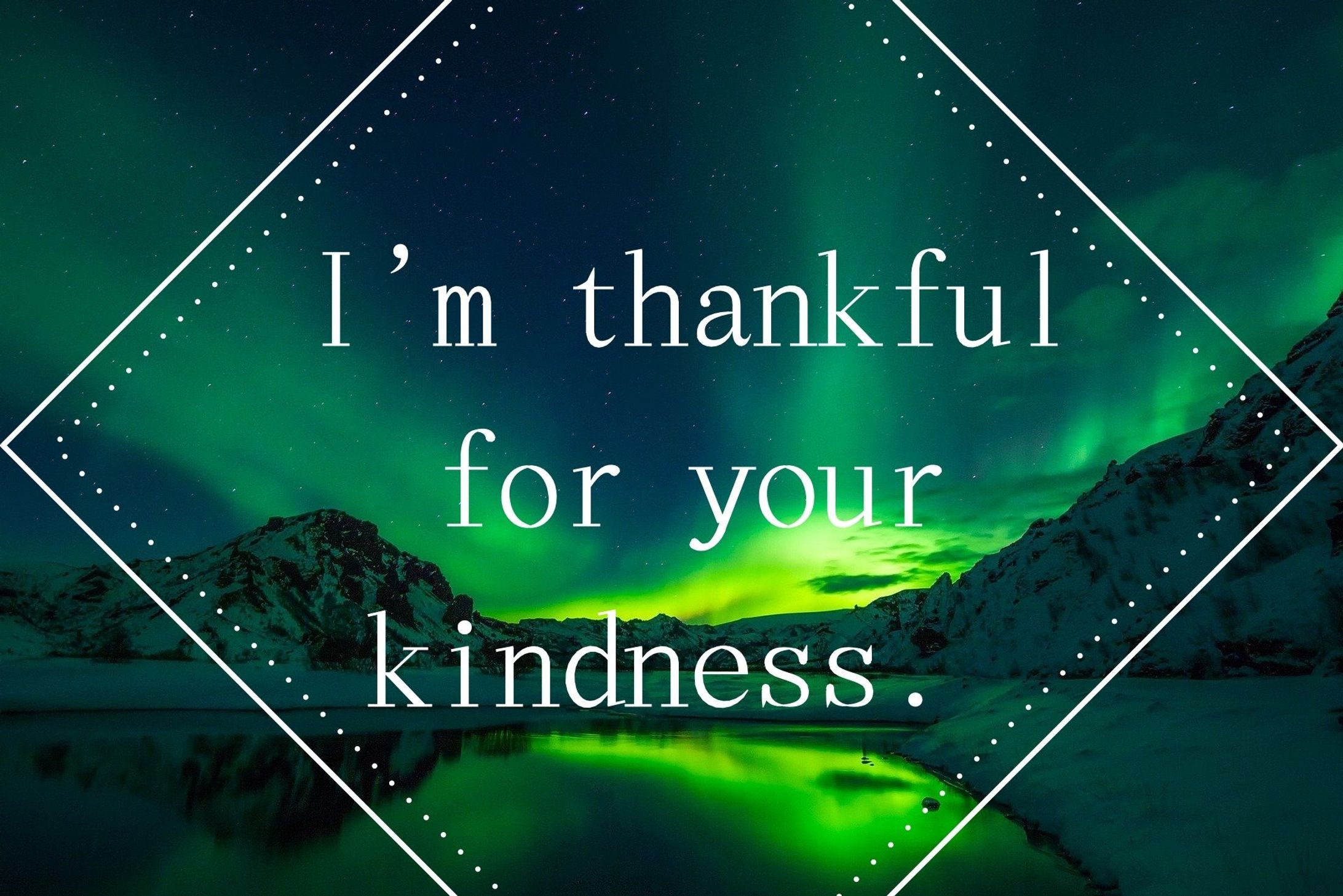オーロラで【thank-you card】-1