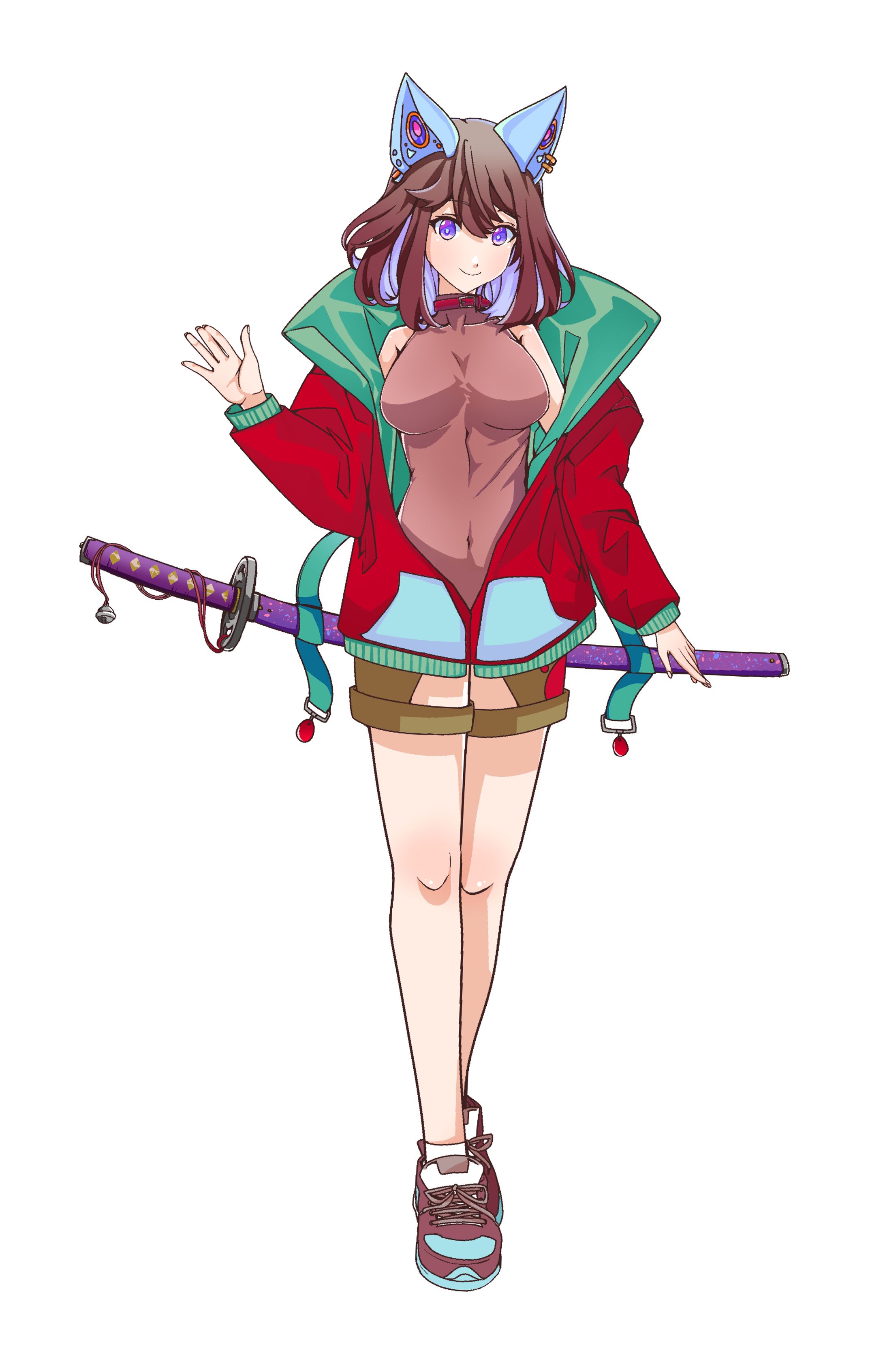 アニメ塗り立ち絵サンプル　〜2023-1