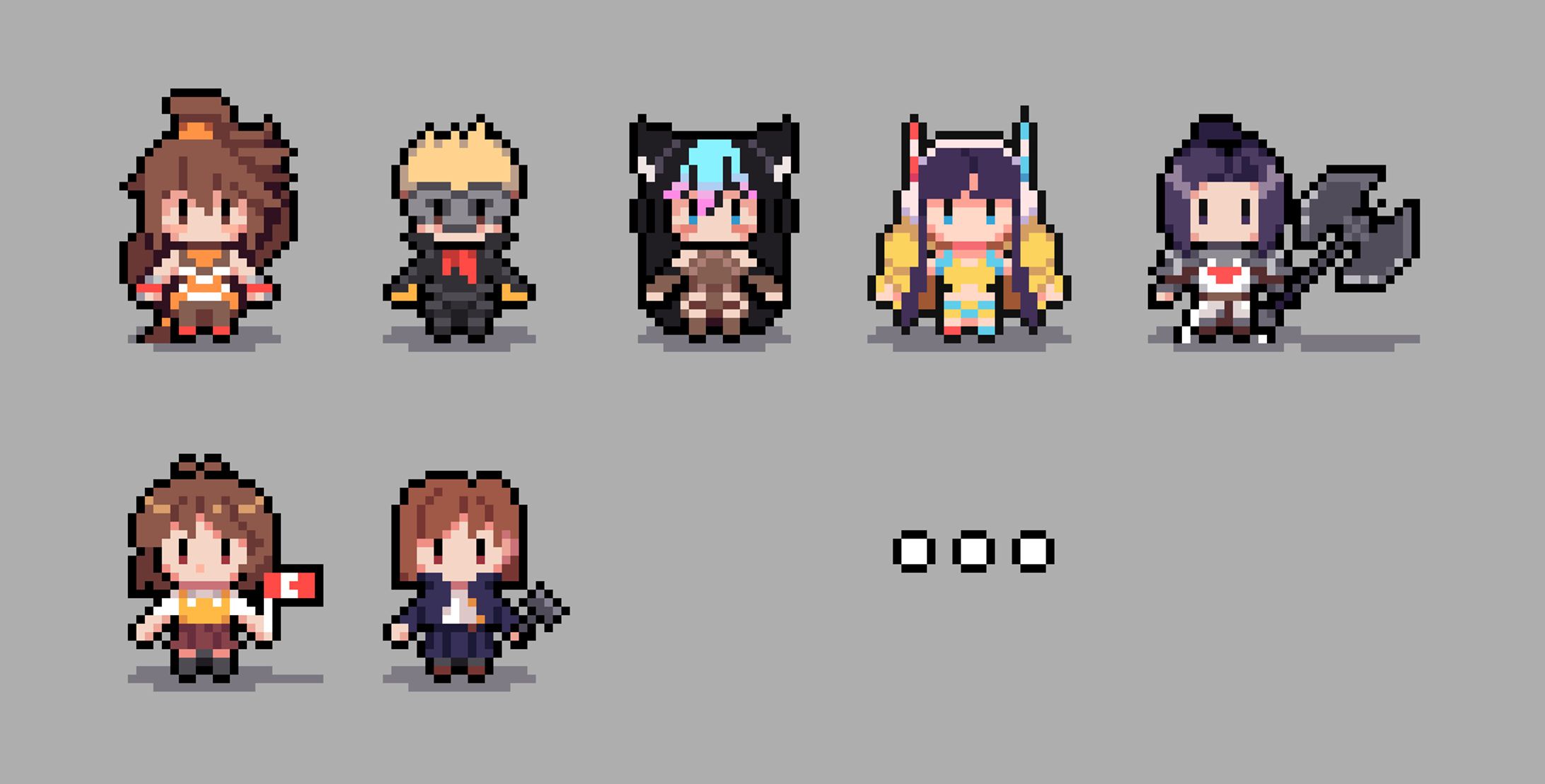 Pixelart character fanart-1
