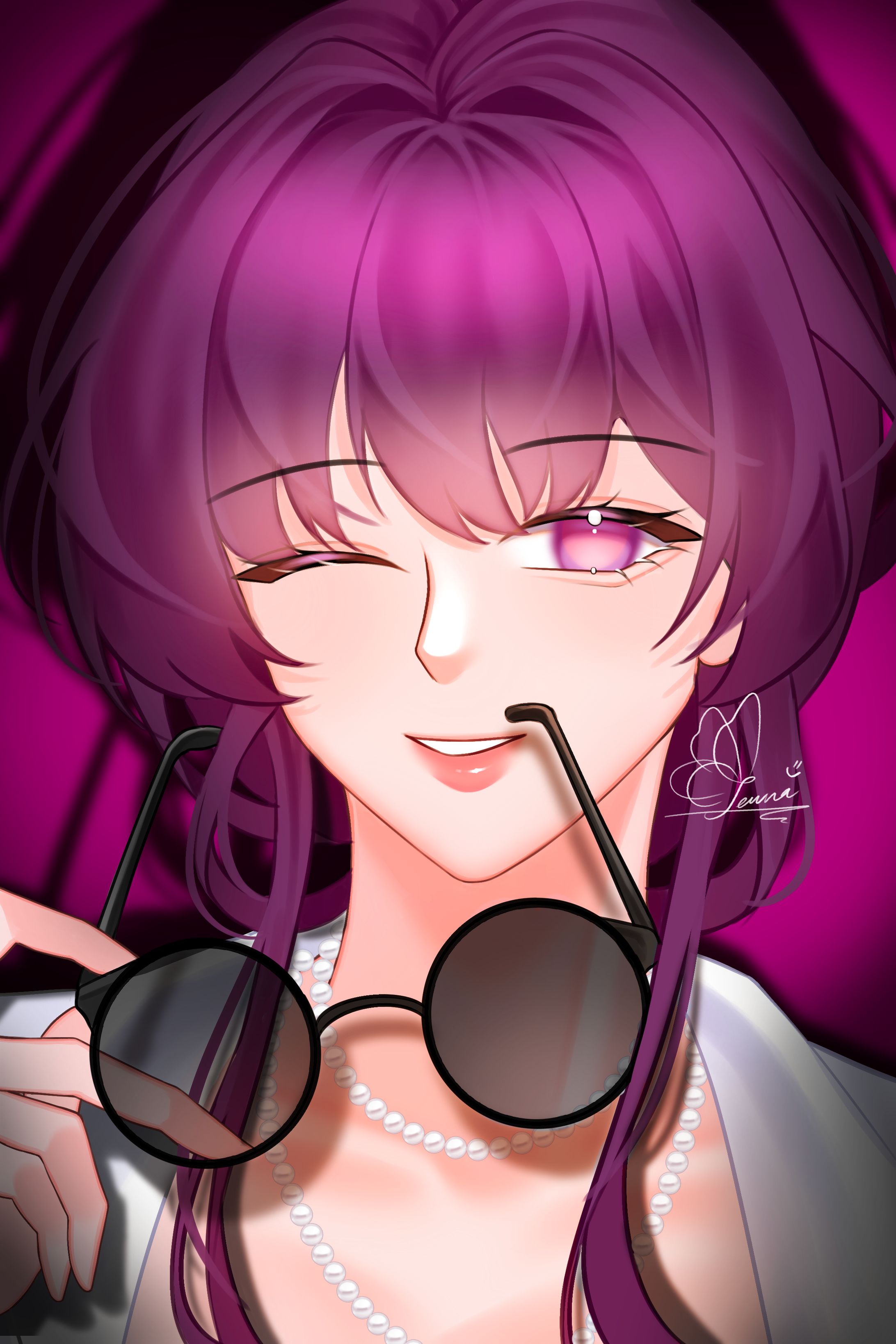 Full Rendered Fanart Kafka from HSR-1