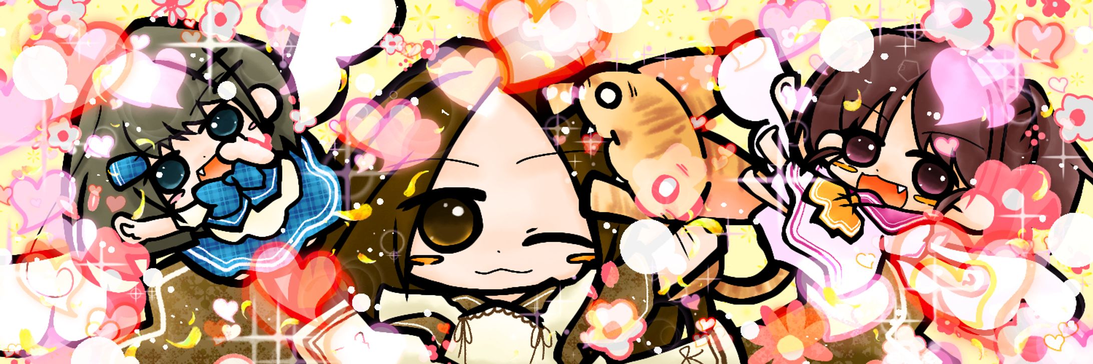 Print-style SD Illustration 03-1