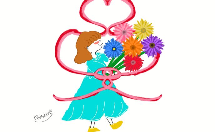愛を込め花束を