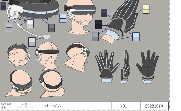 画像生成、専門卒業制作