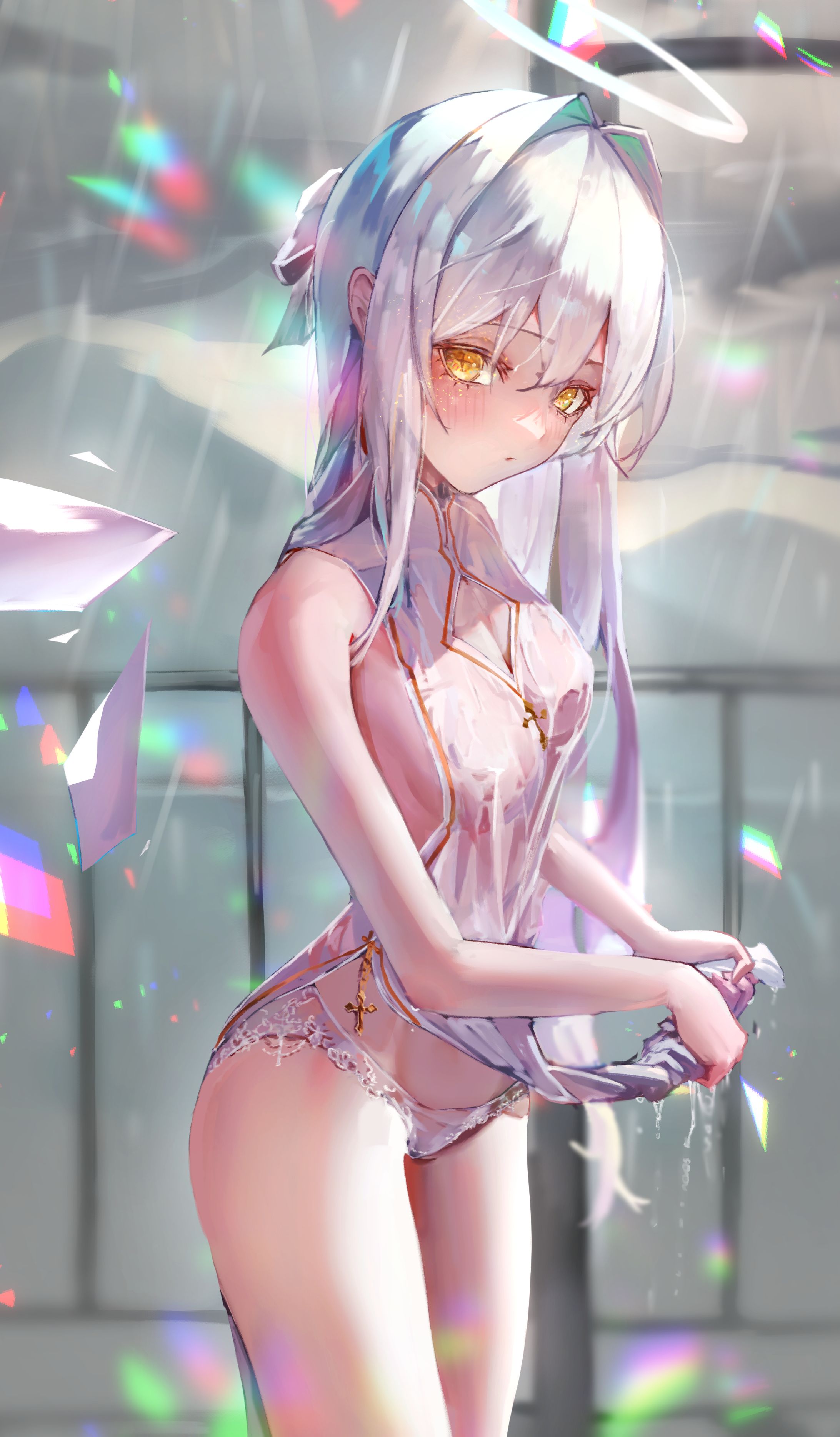 濡れすけチャイナドレス-1