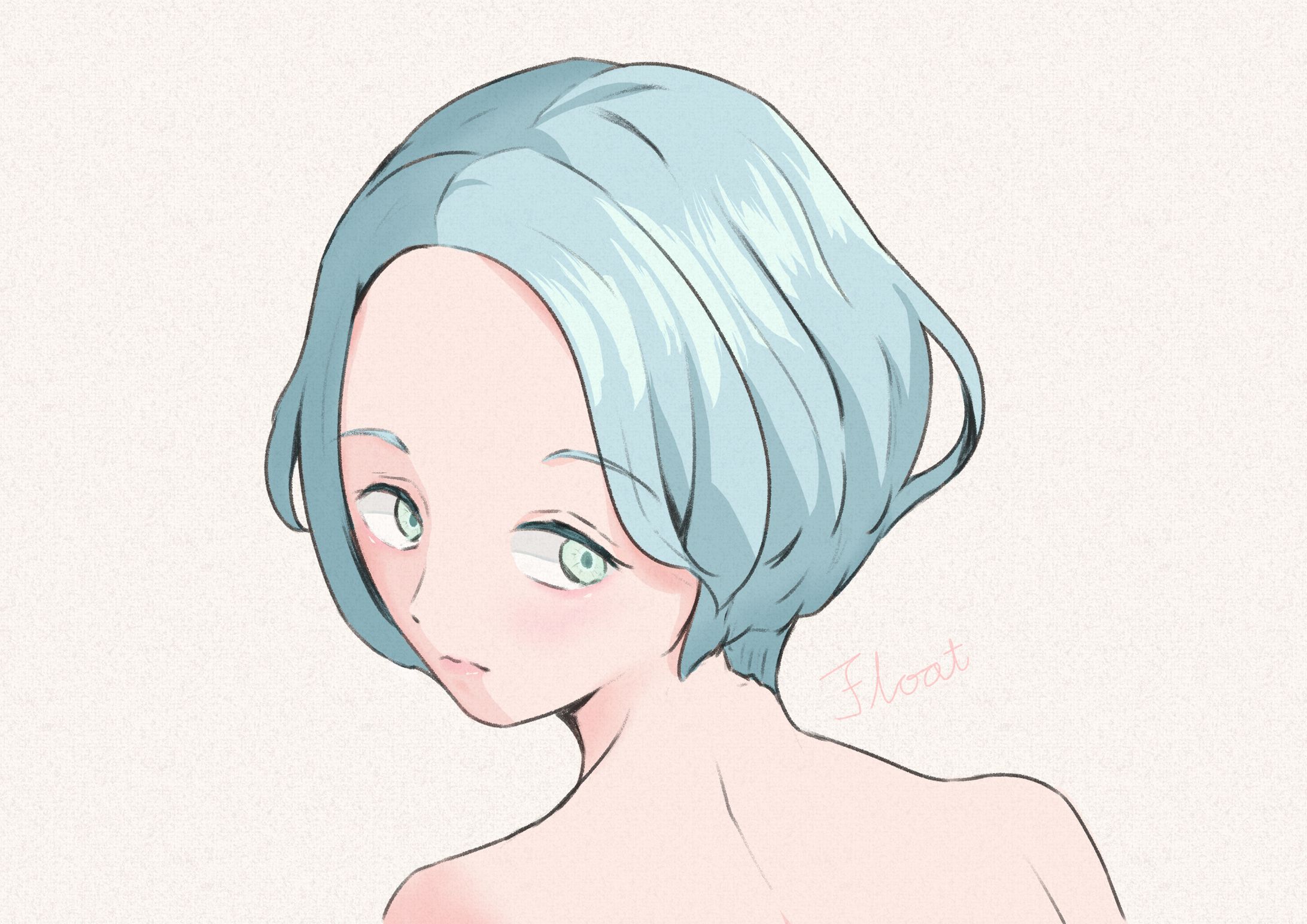 水髪ショート-1